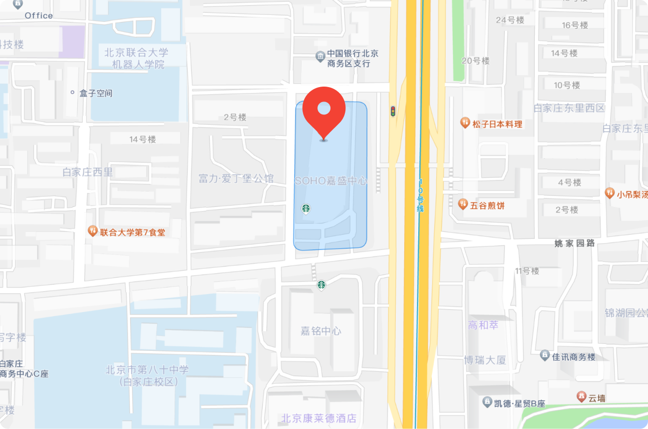 北京市朝阳区东直门外大街28号 位置地图
